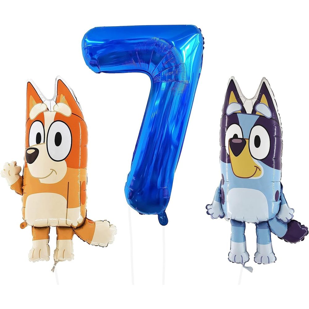 Toyland Bluey and Bingo Birthday Pack with 40-Inch Number Balloon photo 4