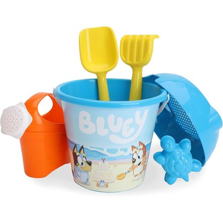Toyland Bluey and Bingo Bucket and Spade Set, 6 Pieces