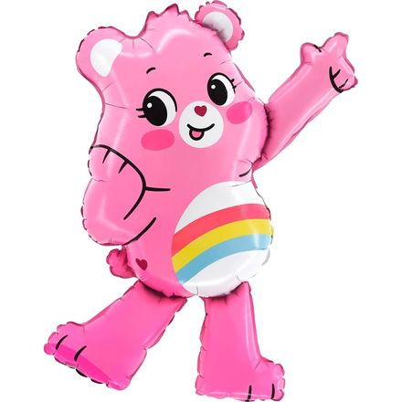 Toyland Care Bears Cheer Bear Shaped Foil Balloon, 29 Inch