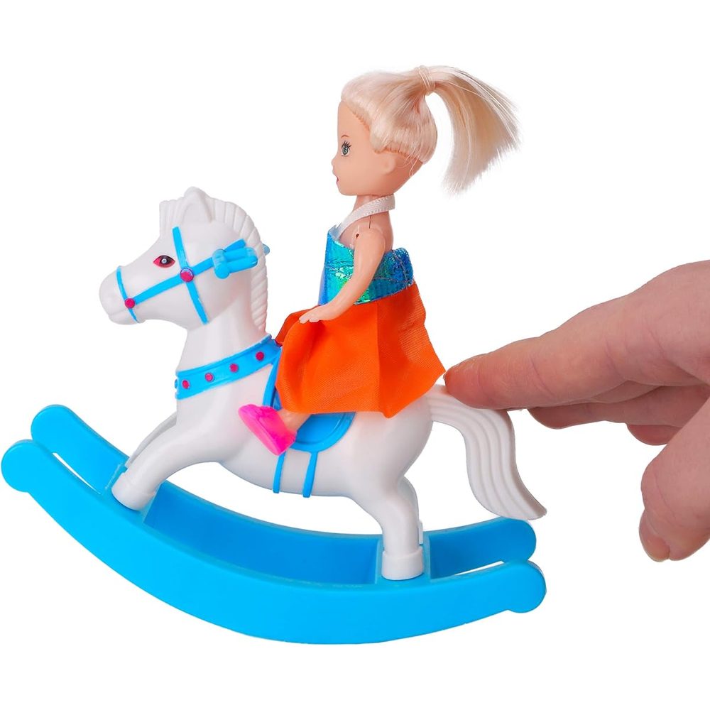 Toyland Doll Family Playset with Mom, Dad, Toddler and Baby photo 3