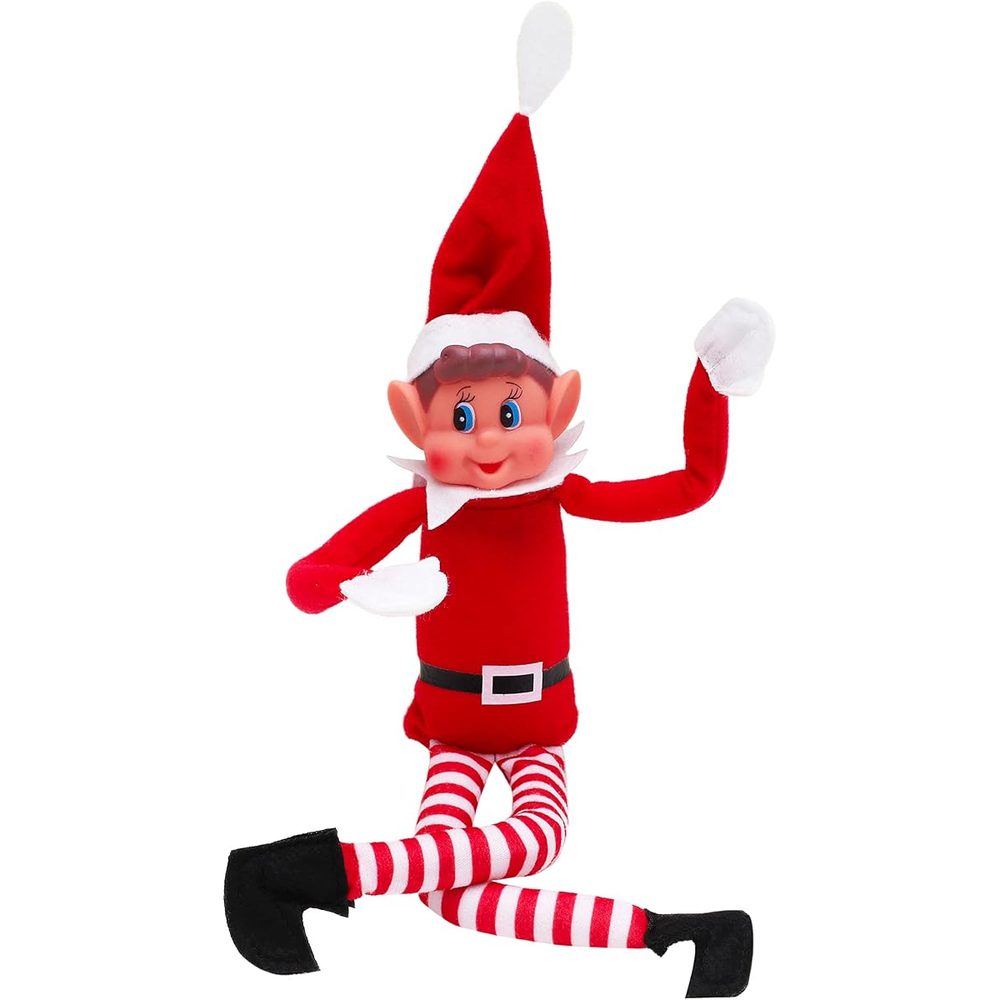 Toyland Elves Behavin Badly Boy Elf Bend and Pose Soft Toy, 12 Inch photo 4