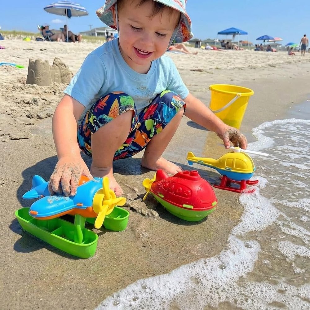 Toyland Floating Bath and Pool Toys, Pack of 3 Vehicles photo 2