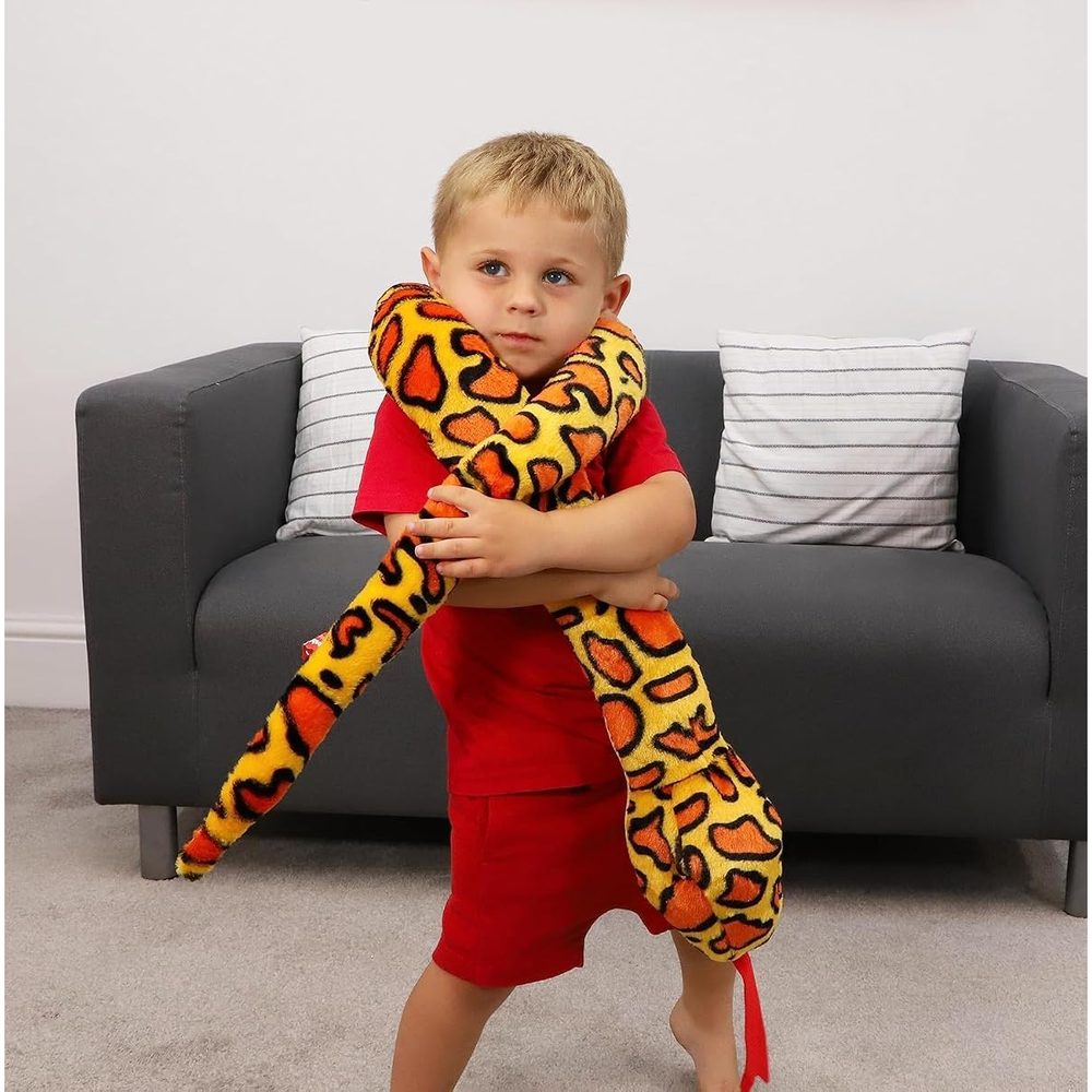 Toyland 67 Inch Giant Plush Snake, Two-Tone Soft Toy photo 4