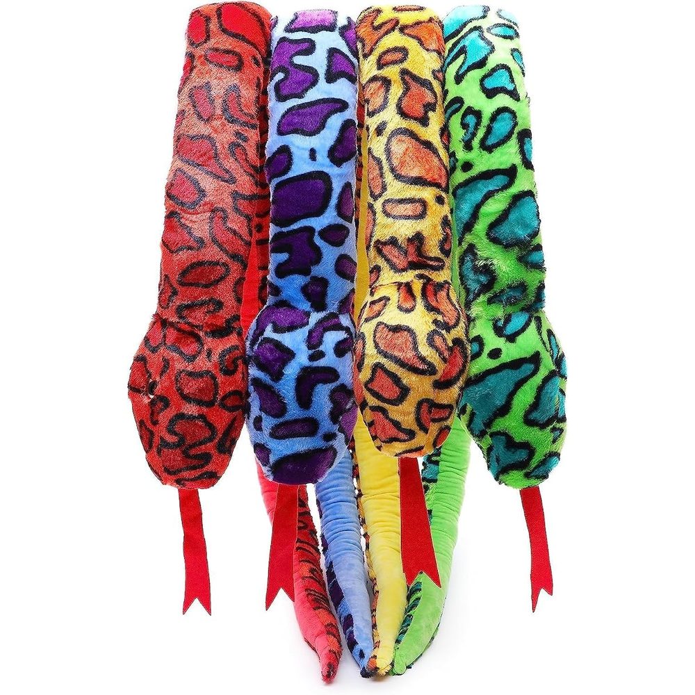 Toyland Giant Two-Toned Plush Snake, 5.5 ft Long photo 2