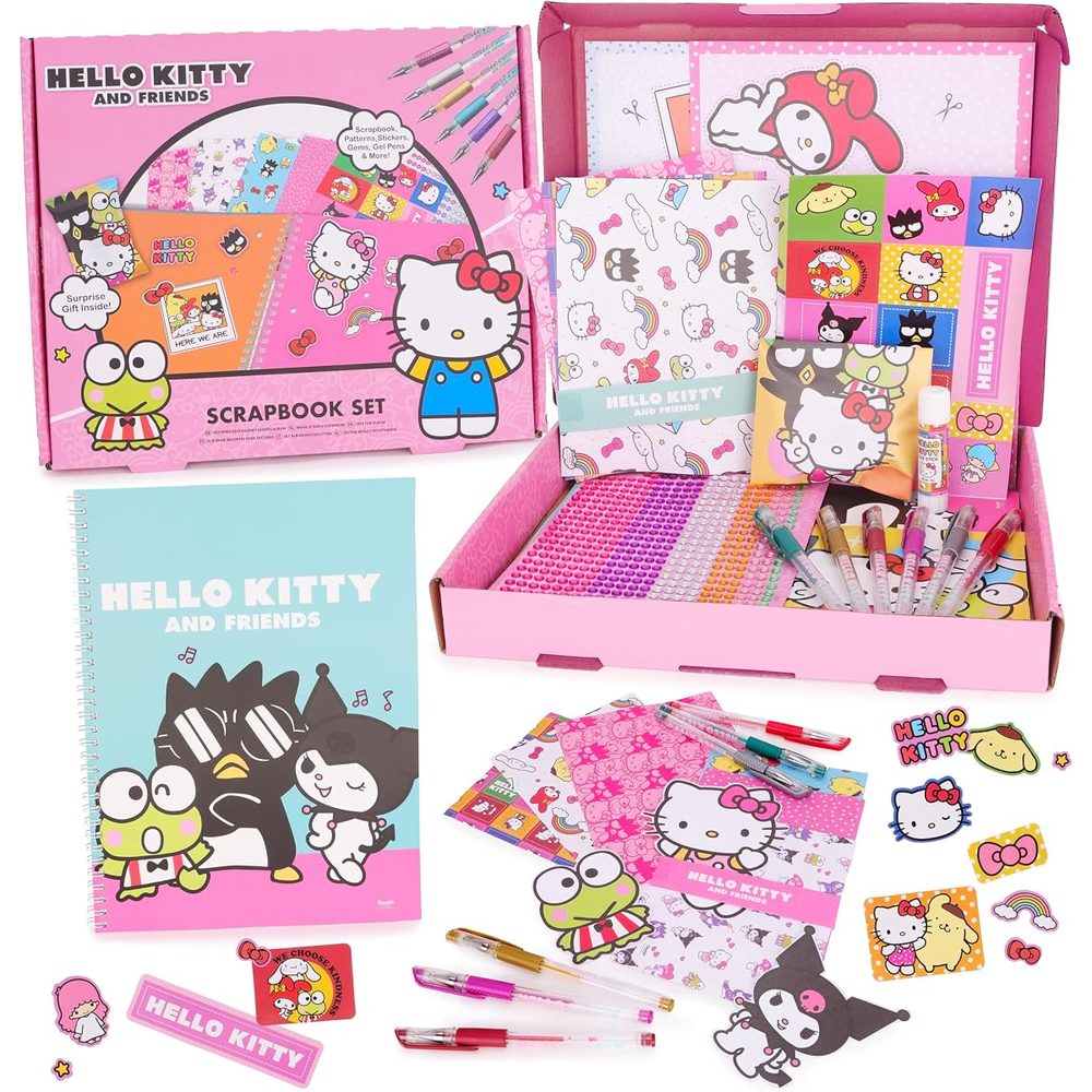 Toyland Hello Kitty Scrapbook Set, Kids Arts and Crafts Kit