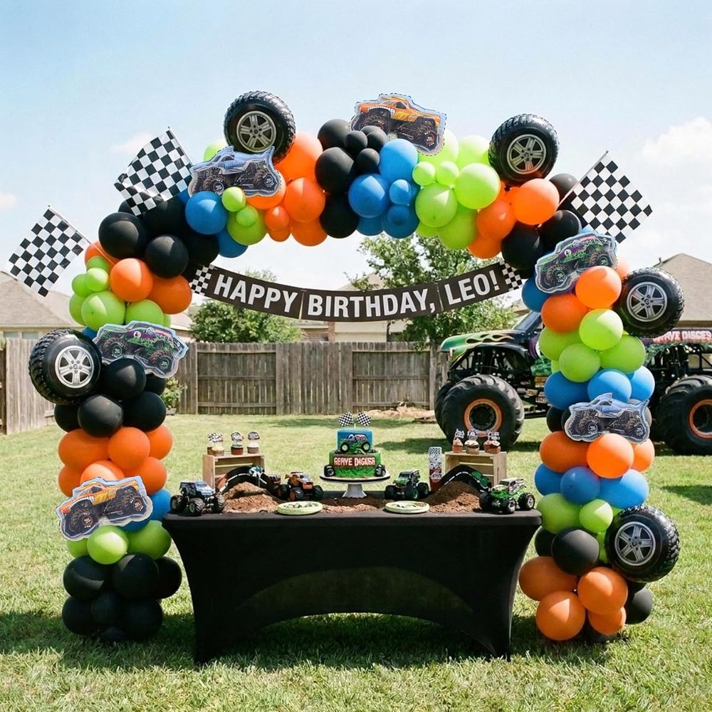 Toyland Monster Jam Mini Balloons with Sticks and Cups, Pack of 20 photo 2