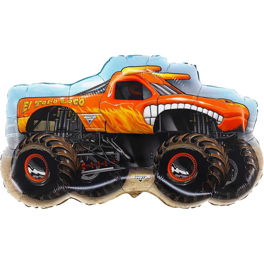 Toyland Monster Jam Zombie Truck Foil Balloon, 32 Inch photo 4