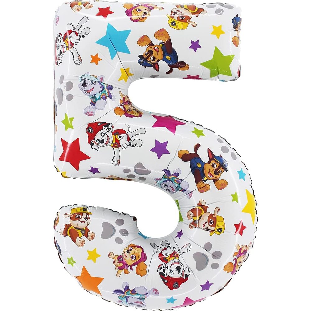 Toyland Paw Patrol Number 4 Foil Balloon, 26 Inch photo 4