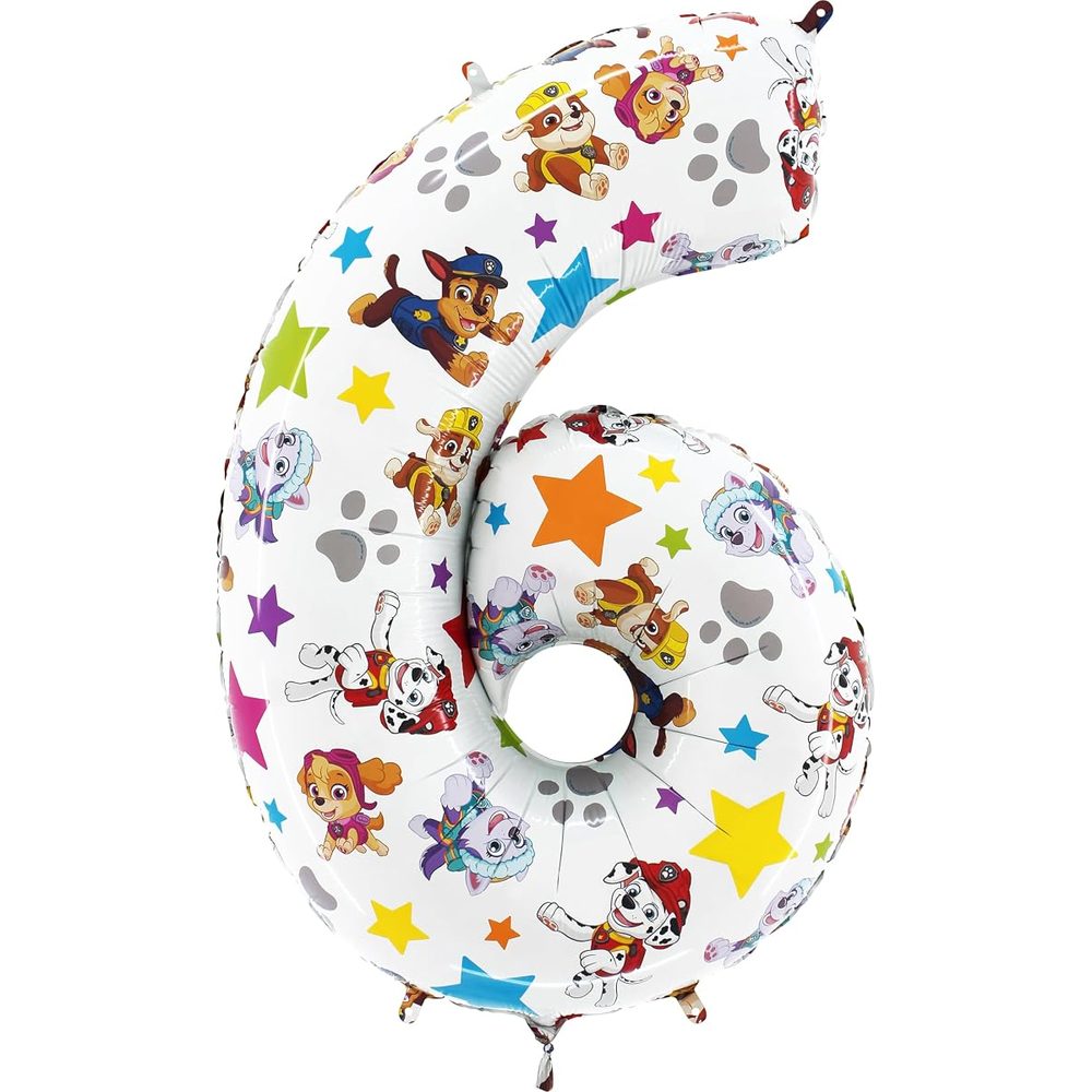 Toyland Paw Patrol Number 5 Foil Balloon, 26 Inch photo 4