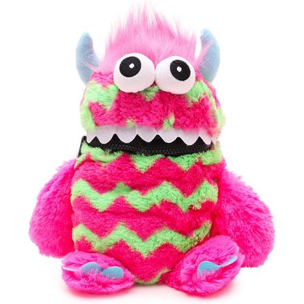 Toyland Pink and Green Worry Monster Plush Soft Toy, 9 Inch