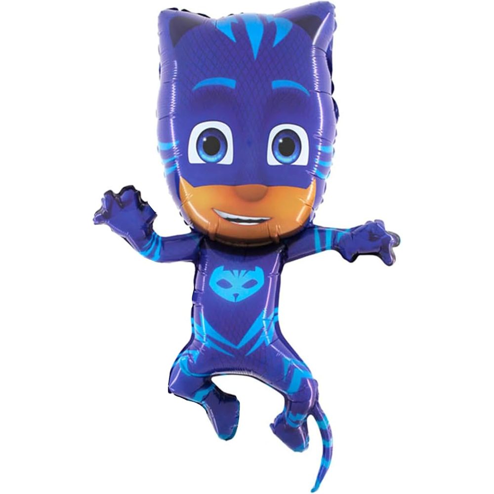 Toyland PJ Masks Balloons Pack of 4, Owlette, Catboy and Gekko photo 3