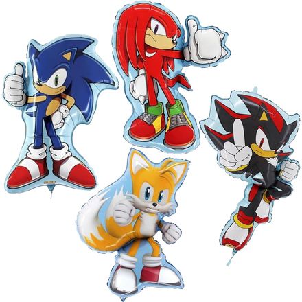 Toyland Sonic the Hedgehog balloons and toys