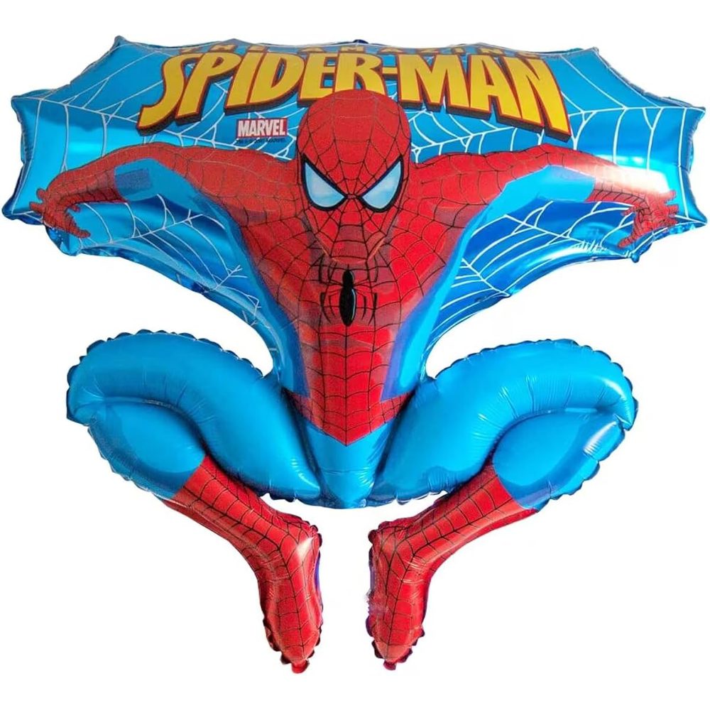 Toyland Spider-Man Jumping Shaped Foil Balloons, 31 Inch, Pack of 2 photo 3