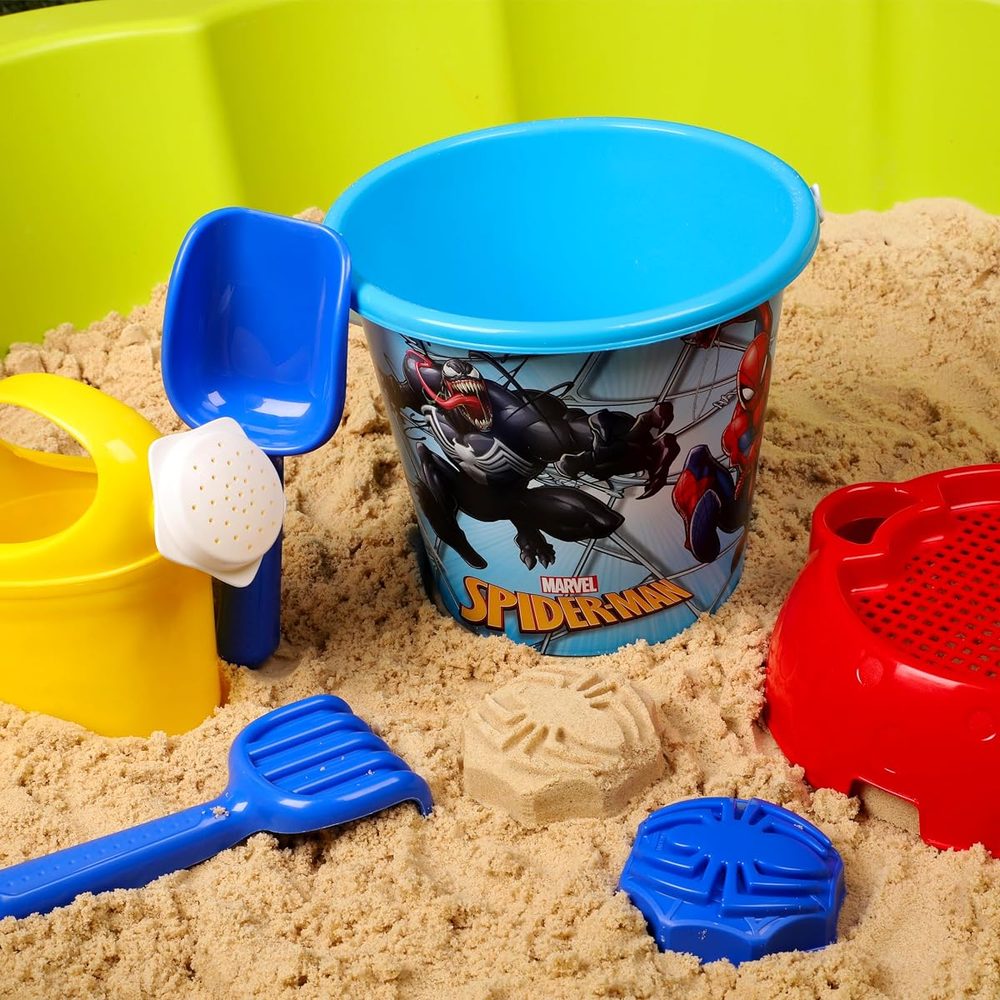 Toyland Spiderman Bucket and Spade Set with Watering Can, 6 Piece photo 2