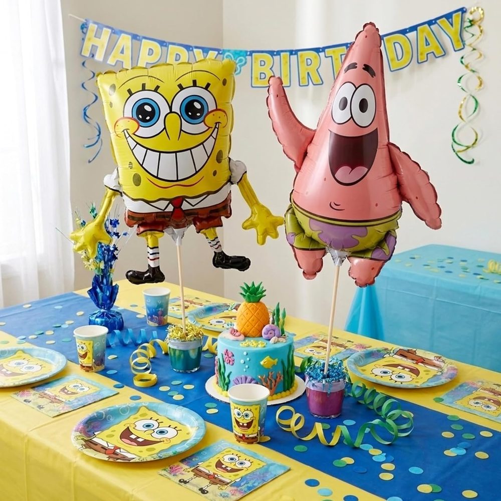 Toyland SpongeBob and Patrick Mini Balloons, 15 Inch, Pack of 20 photo 3