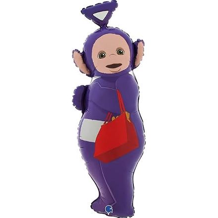 Toyland Tinky Winky Teletubby Shaped Foil Balloon, Purple, 32 Inch