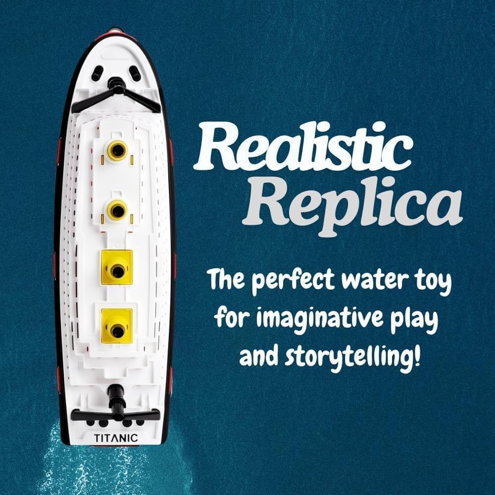 Toyland Titanic Replica Floating Toy Boat, 16 in photo 4
