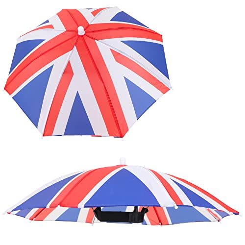 Toyland Union Jack Umbrella Hat for British Celebrations